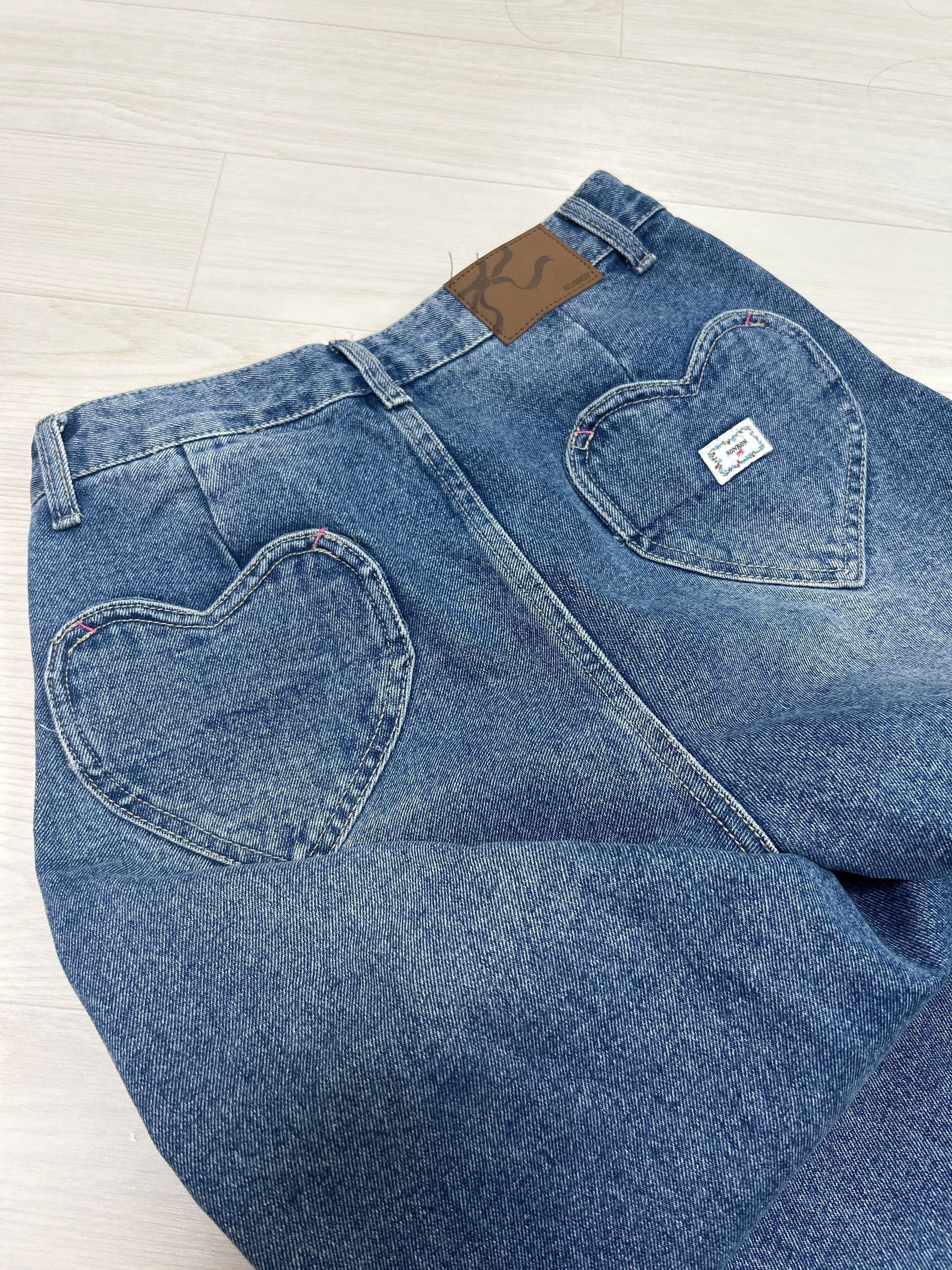 【DISCERNMENT】Bern Stitch Pocket Wide Denim DISCERNMENT】Bern Stitch Pocket Wide Denim DISCERNMENT】Bern