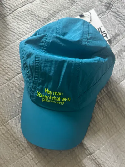 ★SCULPTOR★ WiFi Begger Nylon Cap Peacock SC23A603BL Wi-Fi Begger Nylon Cap Peacock - 감도 깊은 취향 셀렉트샵 29CM