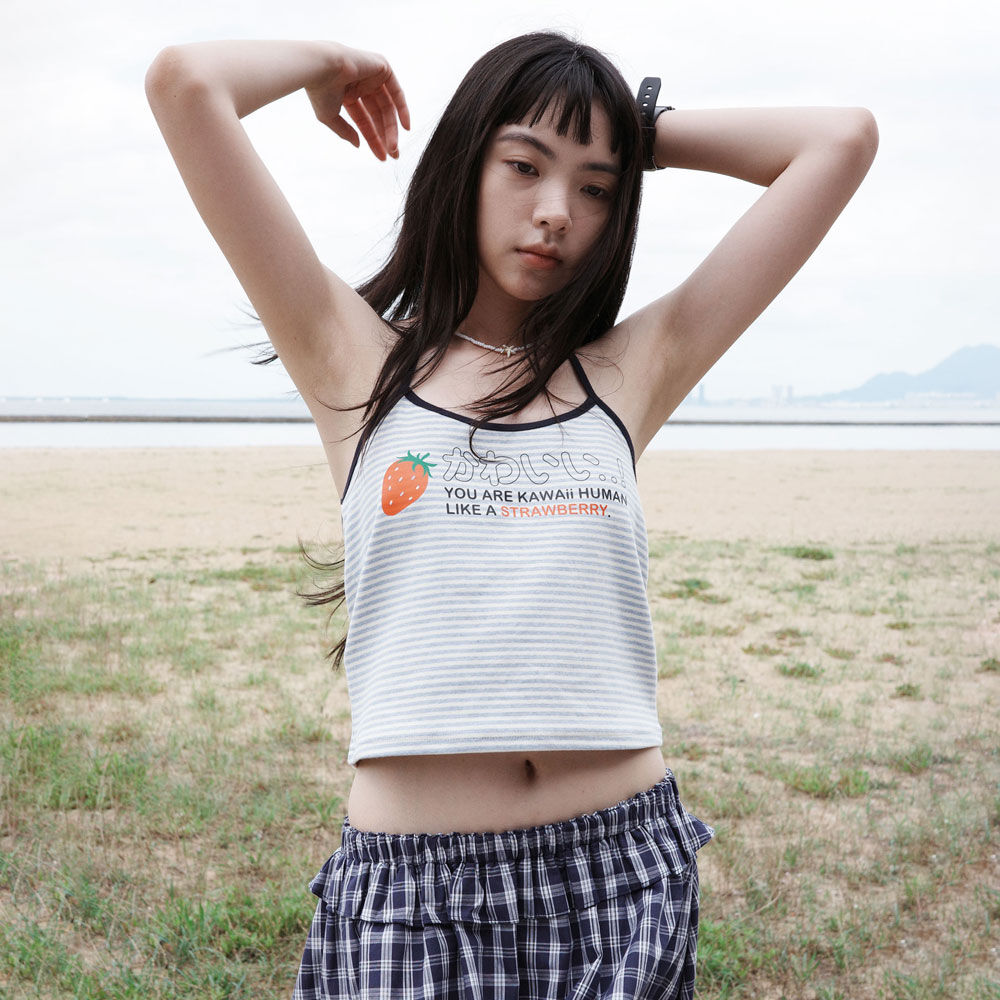 ★ WONDER VISITOR★ HEESU pfp crop Tshirt White m1037_14303 Designer fashion, Seoul-fully created | W Concept