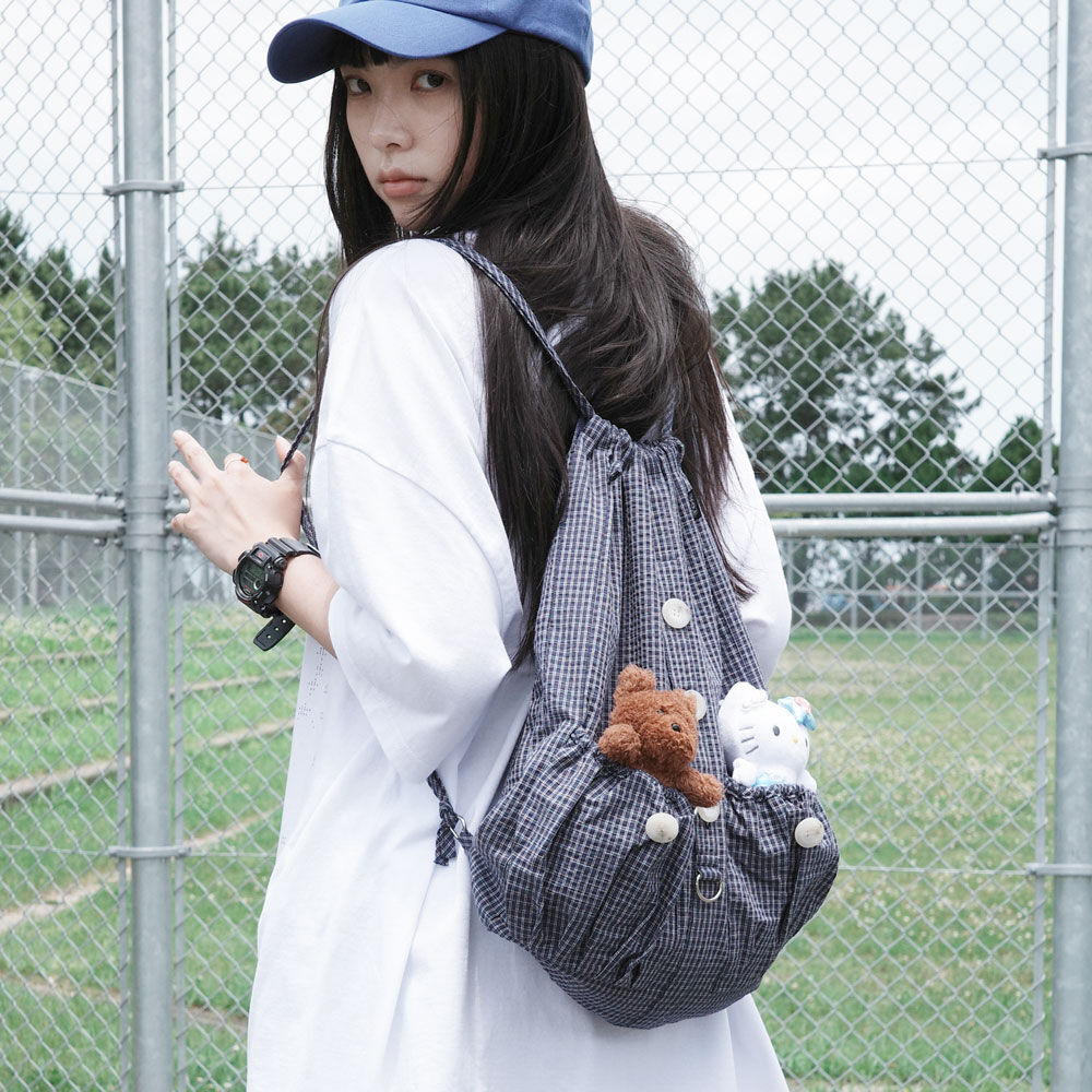 ★YOUTHBATH X SOUP★Brush Bear String Backpack ☆YOUTHBATH X SOUP☆Brush Bear String Backpack