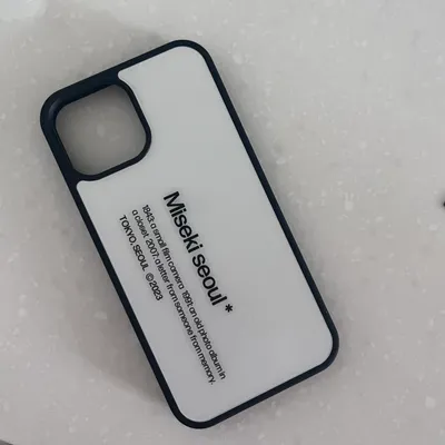 【Miseki SEOUL】Misekiseoul graphic case 01 Misekiseoul graphic case 01 BUMPER WHITE - 감도 깊은 취향