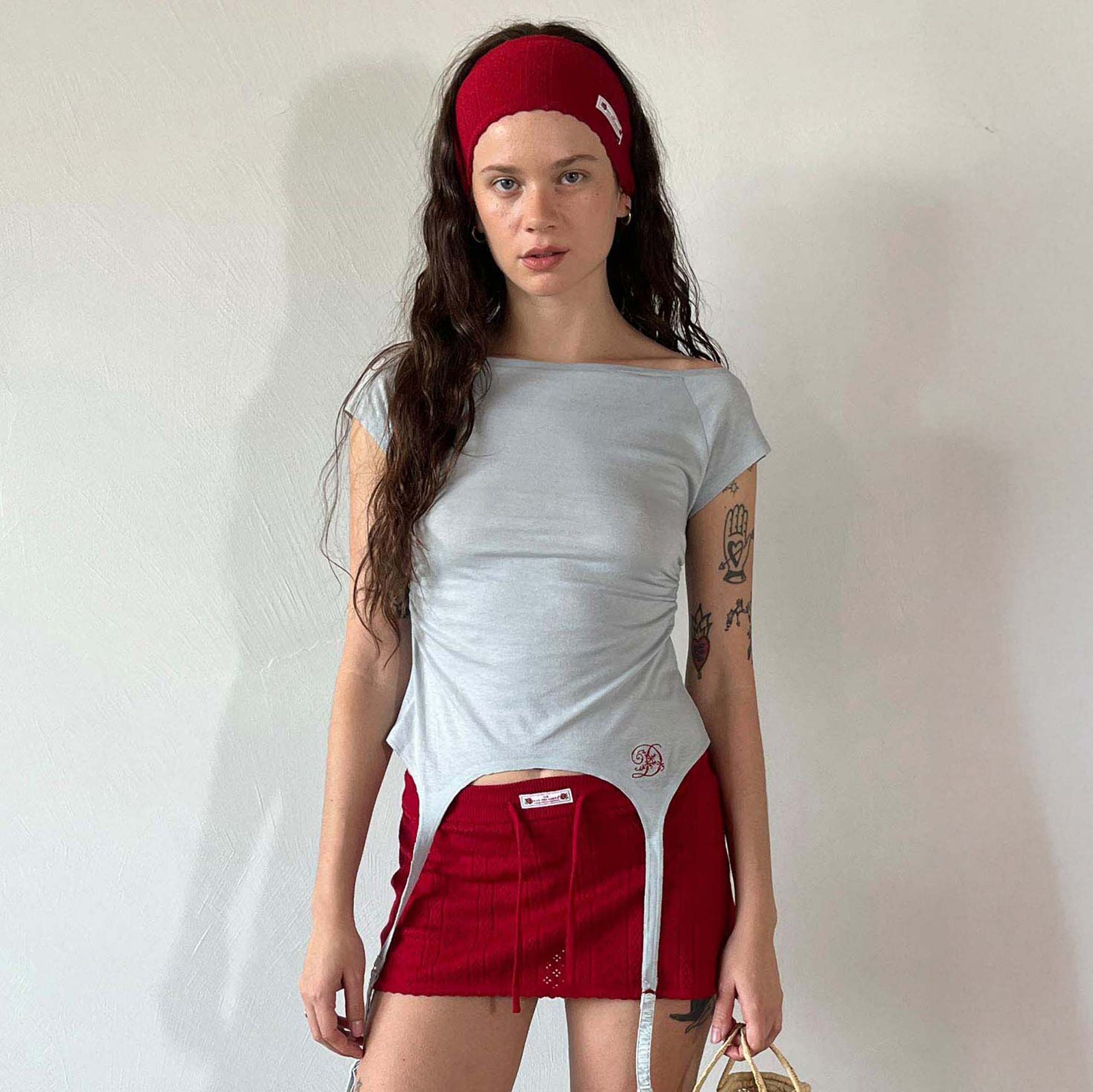 トップス SCULPTOR Garter Belt Tee White Garter Belt Tee White – SCULPTOR JAPAN
