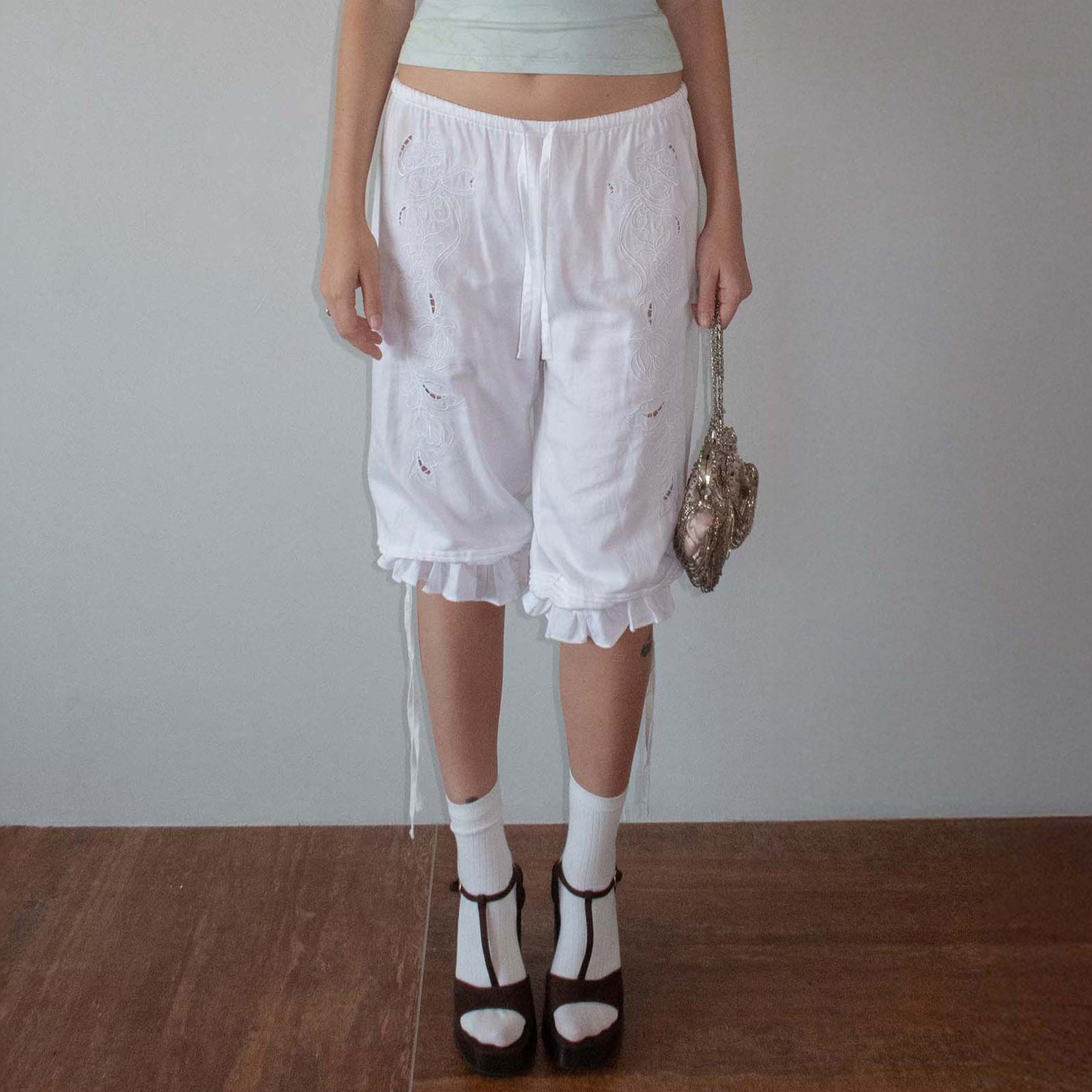 Vine Half Denim Pants Ice Blue - 감도 깊은 취향 셀렉트샵 29CM