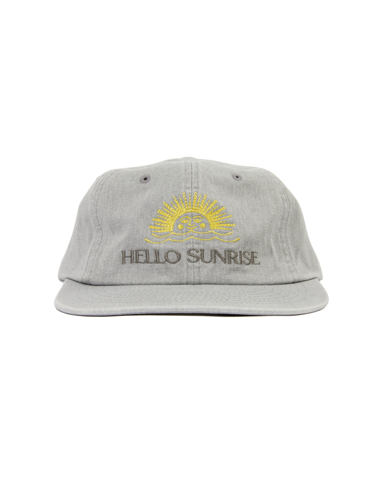 【Hello Sunrise】Washed Doodle Typo 5Panel Cap〜キャップ ☆Hello Sunrise☆ Washed Doodle Typo 5Panel Cap