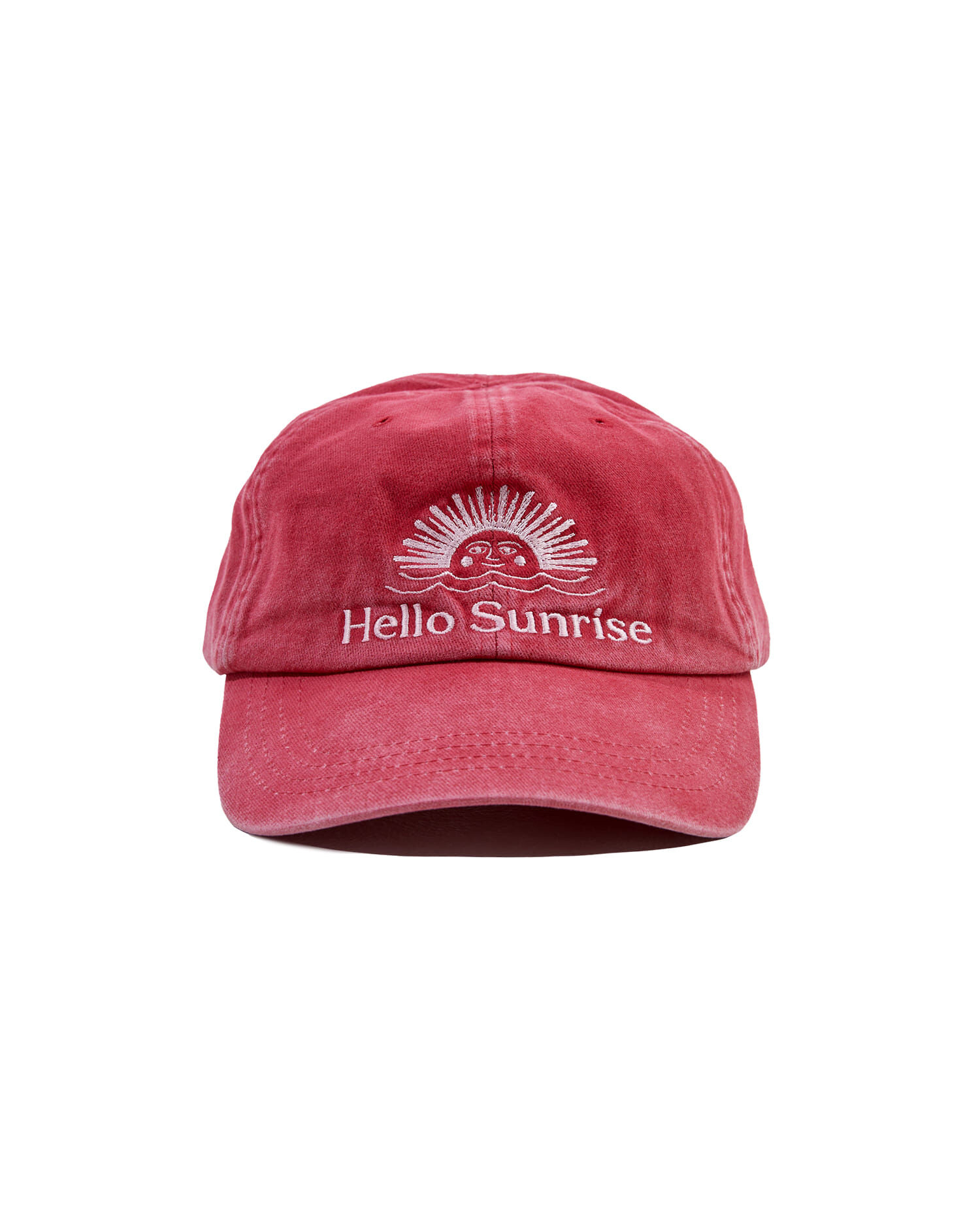 Washed HS Arch Logo 6Panel Cap_Navy/Orange - 감도 깊은 취향