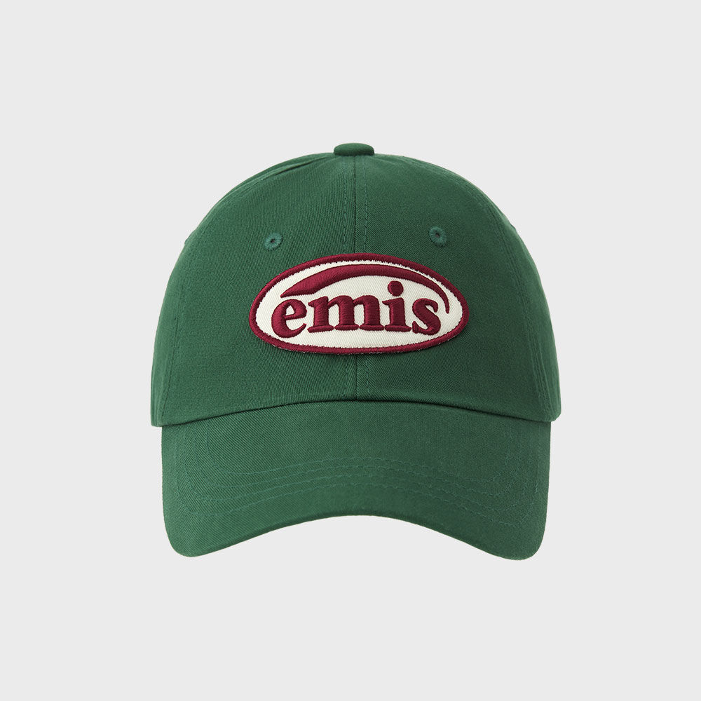 【emis】24FW新作★ TWILL CAPITAL LOGO BALL CAP TWILL CAPITAL LOGO BALL CAP-BLACK - EMIS