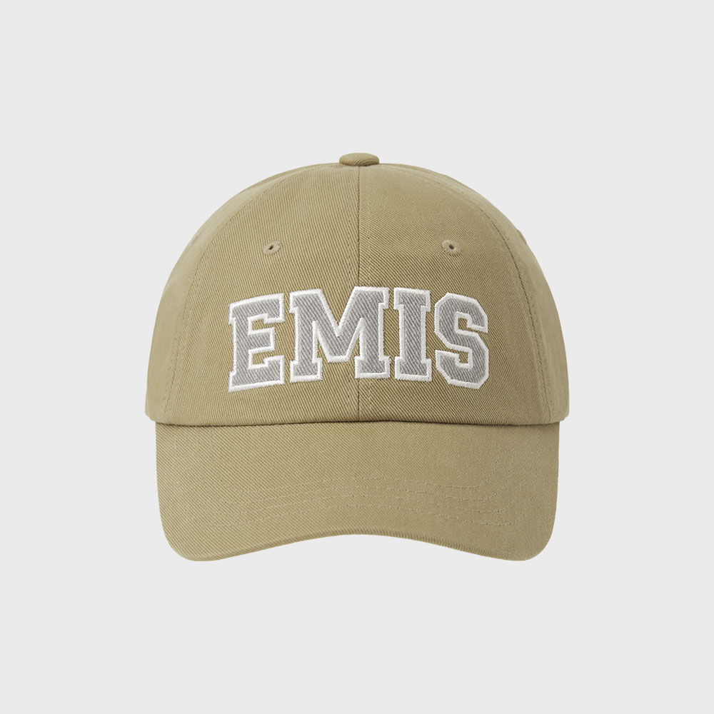 【emis】24FW新作★ TWILL CAPITAL LOGO BALL CAP TWILL CAPITAL LOGO BALL CAP-GREEN - EMIS
