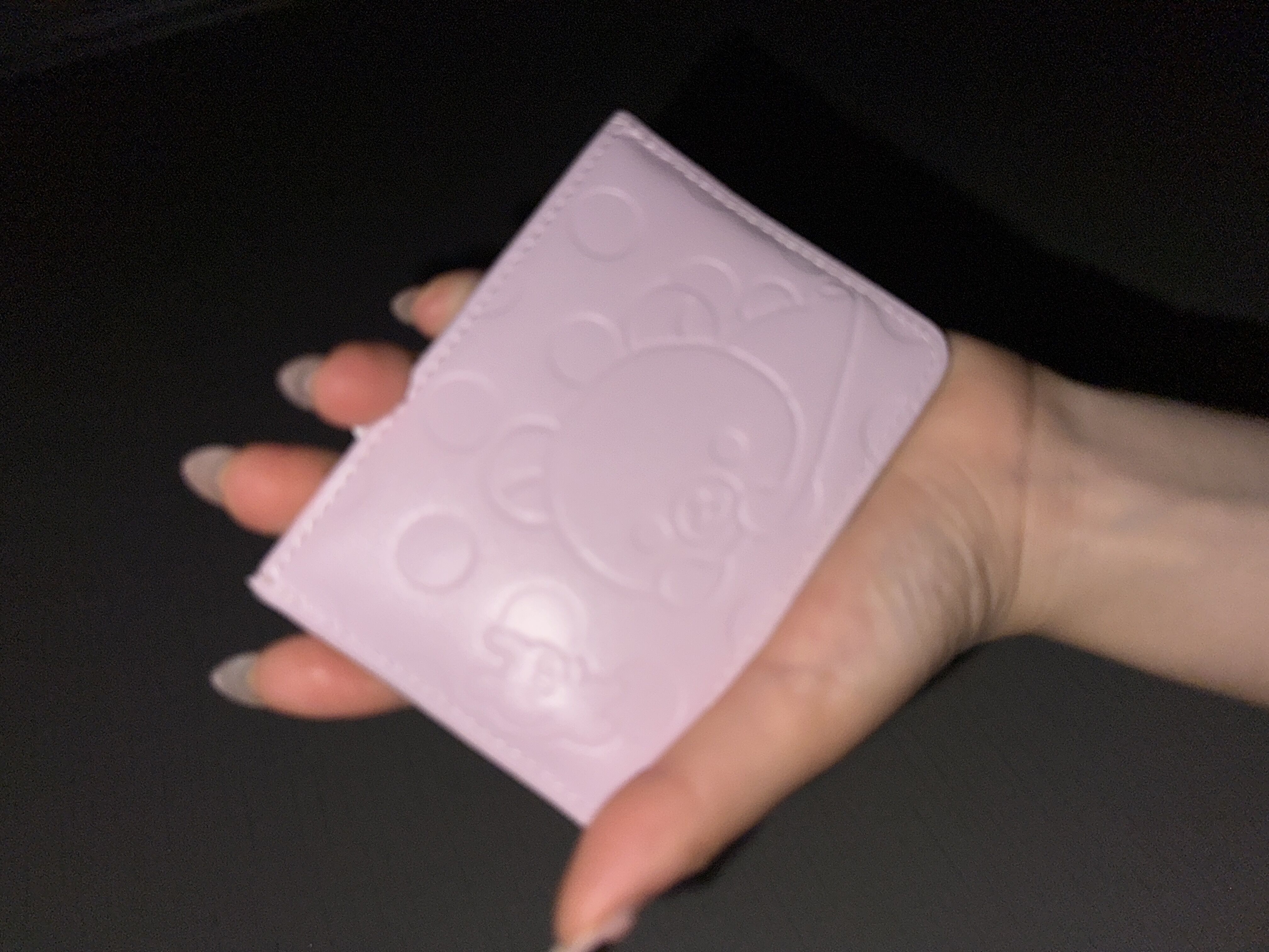 Korilakkuma dot card wallet (Pink) - 감도 깊은 취향 셀렉트샵