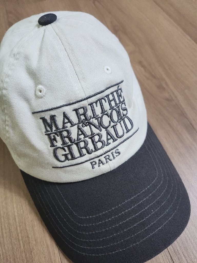CLASSIC LOGO 6PANEL COLOR BLOCK CAP charcoal - 감도 깊은