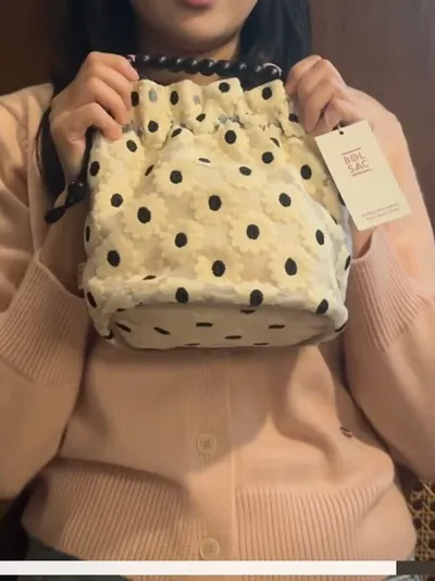 poppy bucket bag_white flower - 감도 깊은 취향 셀렉트샵 29CM