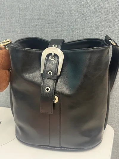 farrier basket bag (crinkle black) - 감도 깊은 취향 셀렉트샵