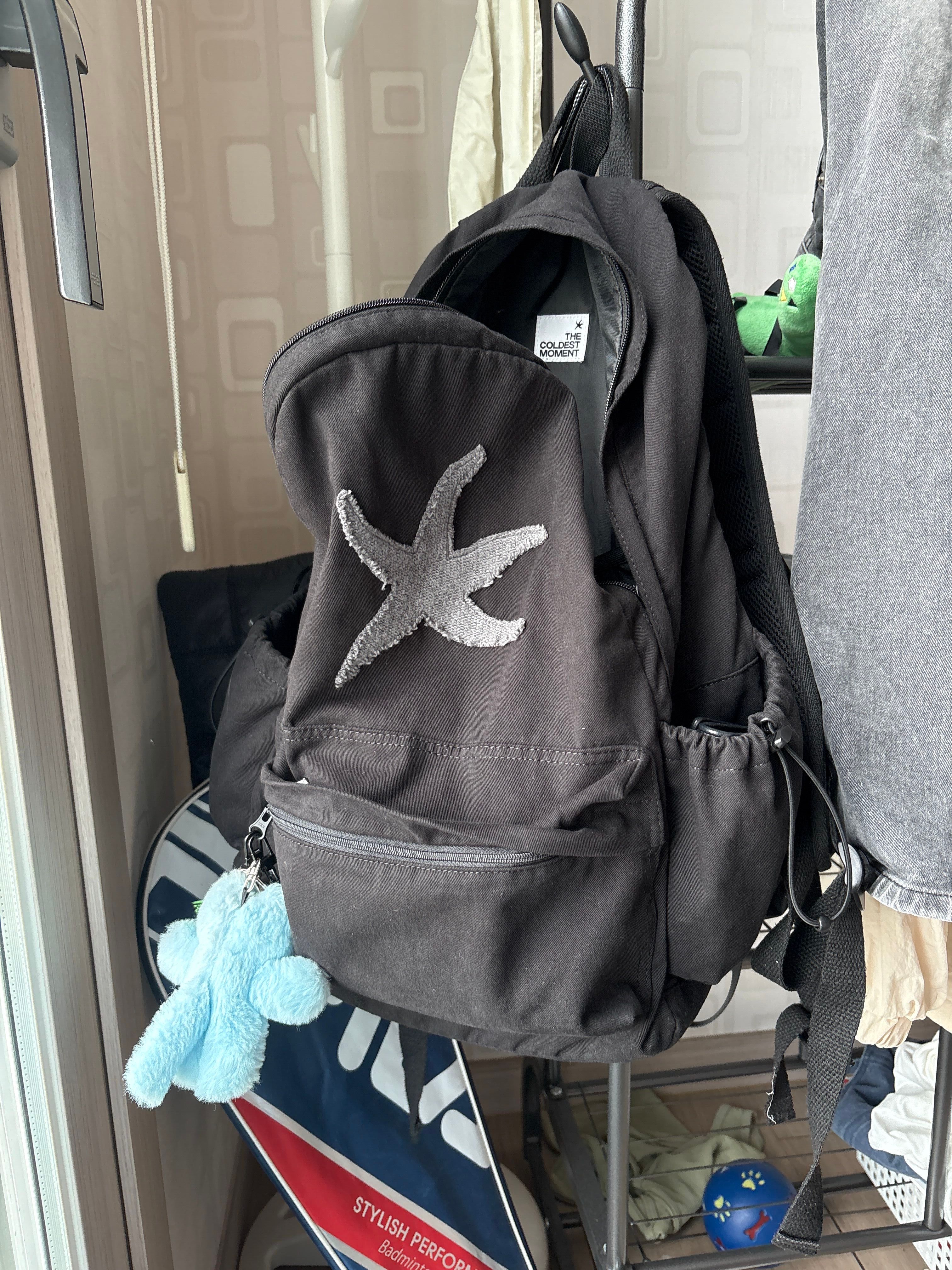THE COLDEST MOMENT ♥ TCM starfish dot backpack TCM starfish dot backpack (navy) - thecoldestmoment | 60