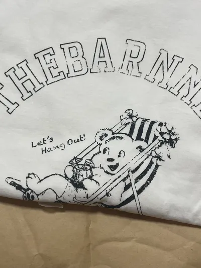 Barnnet Bear Sunbed T-Shirt_White - 감도 깊은 취향 셀렉트샵 29CM