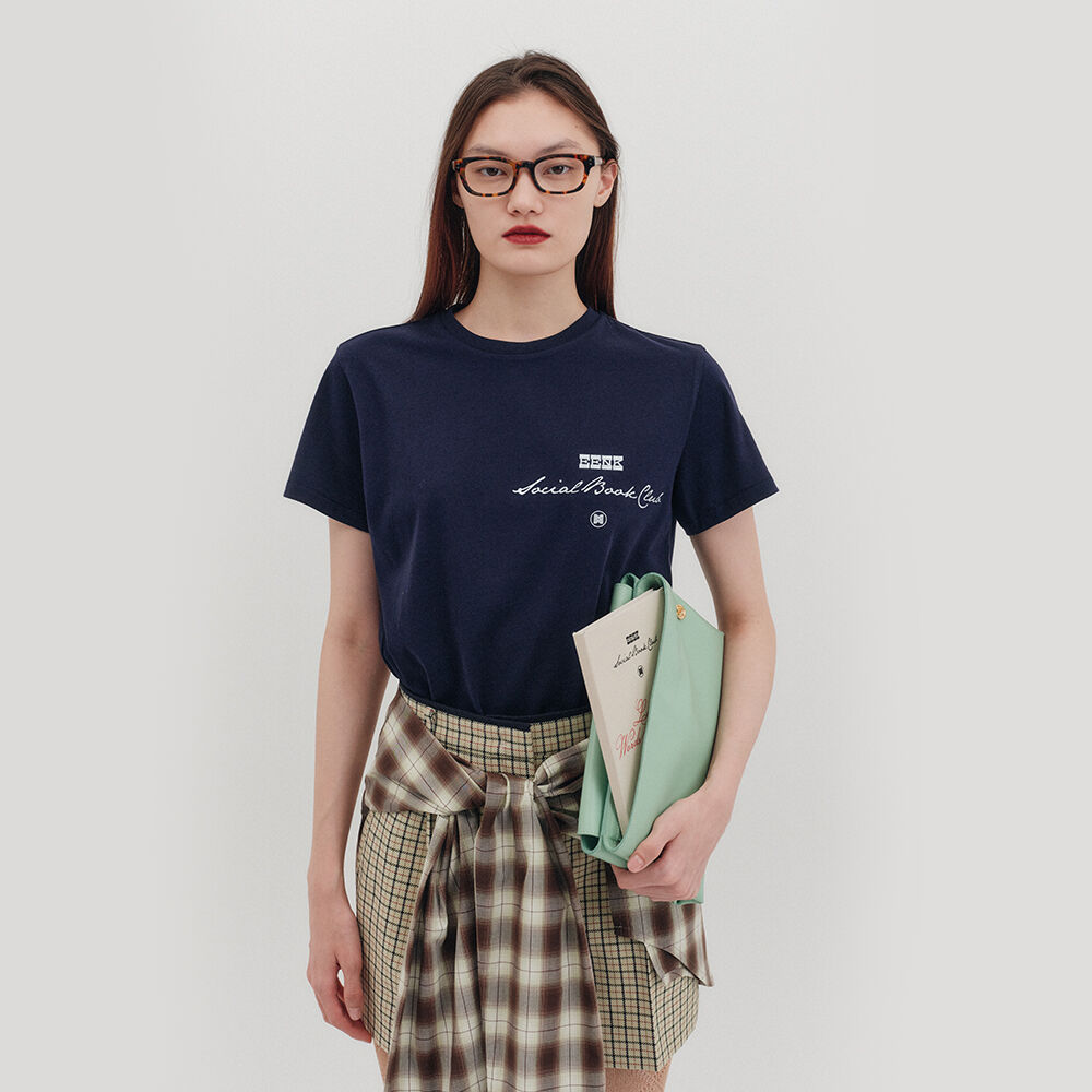 M.C UNISEX, Beach Rules T-Shirt / Navy - 감도 깊은 취향