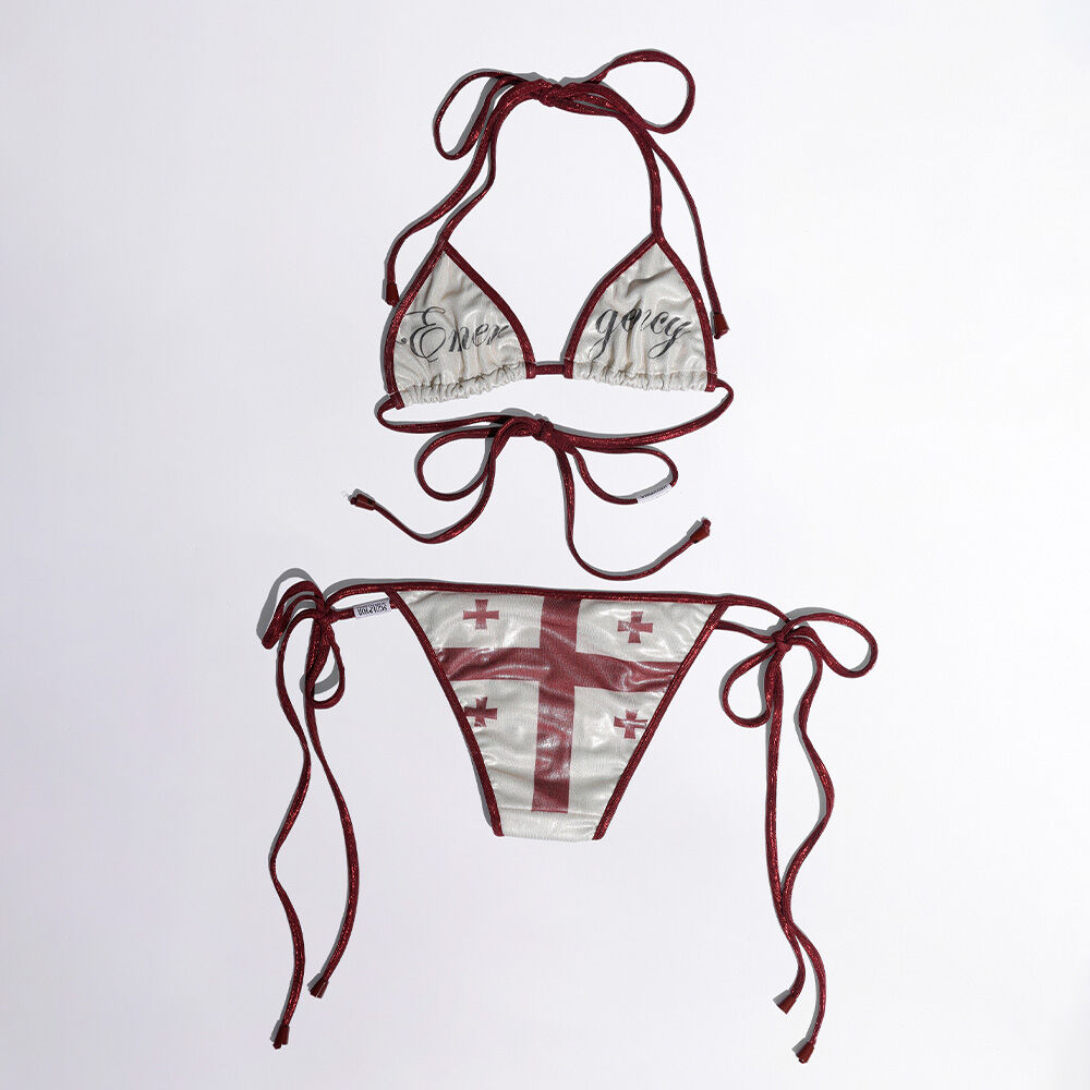 韓国人気ファッション 水着[PORTA] PORTA LOGO BASIC BIKINI PORTA LOGO BASIC BIKINI, PEARL PINK - 감도 깊은 취향 셀렉트