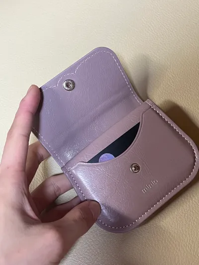 minio] moono wallet (vintage lavender) - 감도 깊은 취향