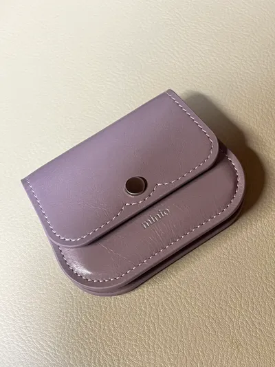 ＊韓国＊［minio］moono wallet vintage lavender minio] moono wallet (vintage lavender) - 감도 깊은 취향