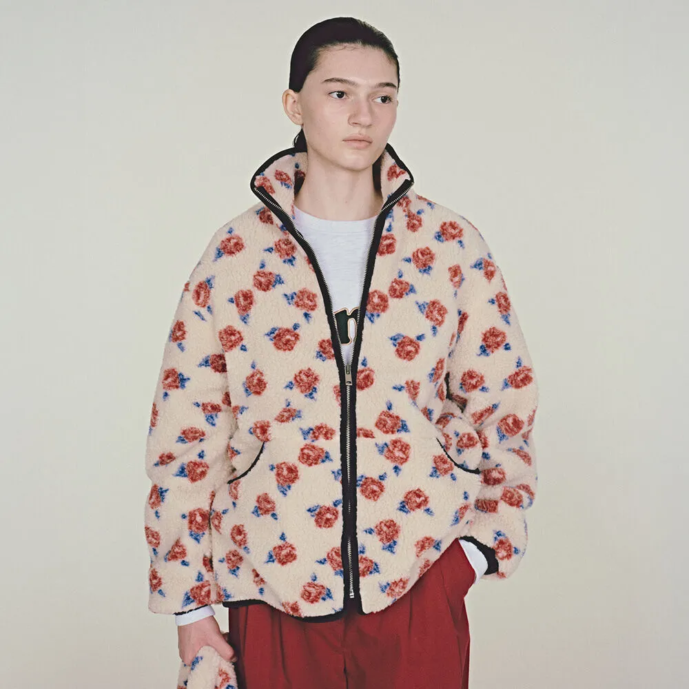 [10차] Rose Fleece Jumper (Beige)