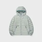 W) 뮤어(MUIR) 경량 구스다운 후드자켓 LIGHT GREY