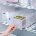 냉장고 정리 서랍 저안트레이 1칸(A형) 2개