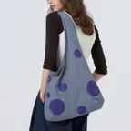 Dot Bubble Bag_Charcoal