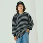 어센틱 스트라이프 티셔츠 블랙 CK2503LT19BK