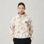 [본사직영]컬럼비아 [온라인 단독] 여성 헬베시아 II 프린티드 하프스냅 플리스 아노락 아이보리 (C71AR5760126)