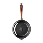 [SKEPPSHULT] 스켑슐트 트래디셔널 깊은 후라이팬 25cm +유리뚜껑