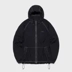 [2월 12일 예약발송] 후드 윈드 브레이커 블랙