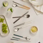 [1+1] SUS304 데일로어 수저세트 커트러리 [스푼+젓가락]