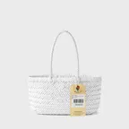 [29CM 단독] 미니 플랫 고라 롱핸들 8809 White 드래곤백