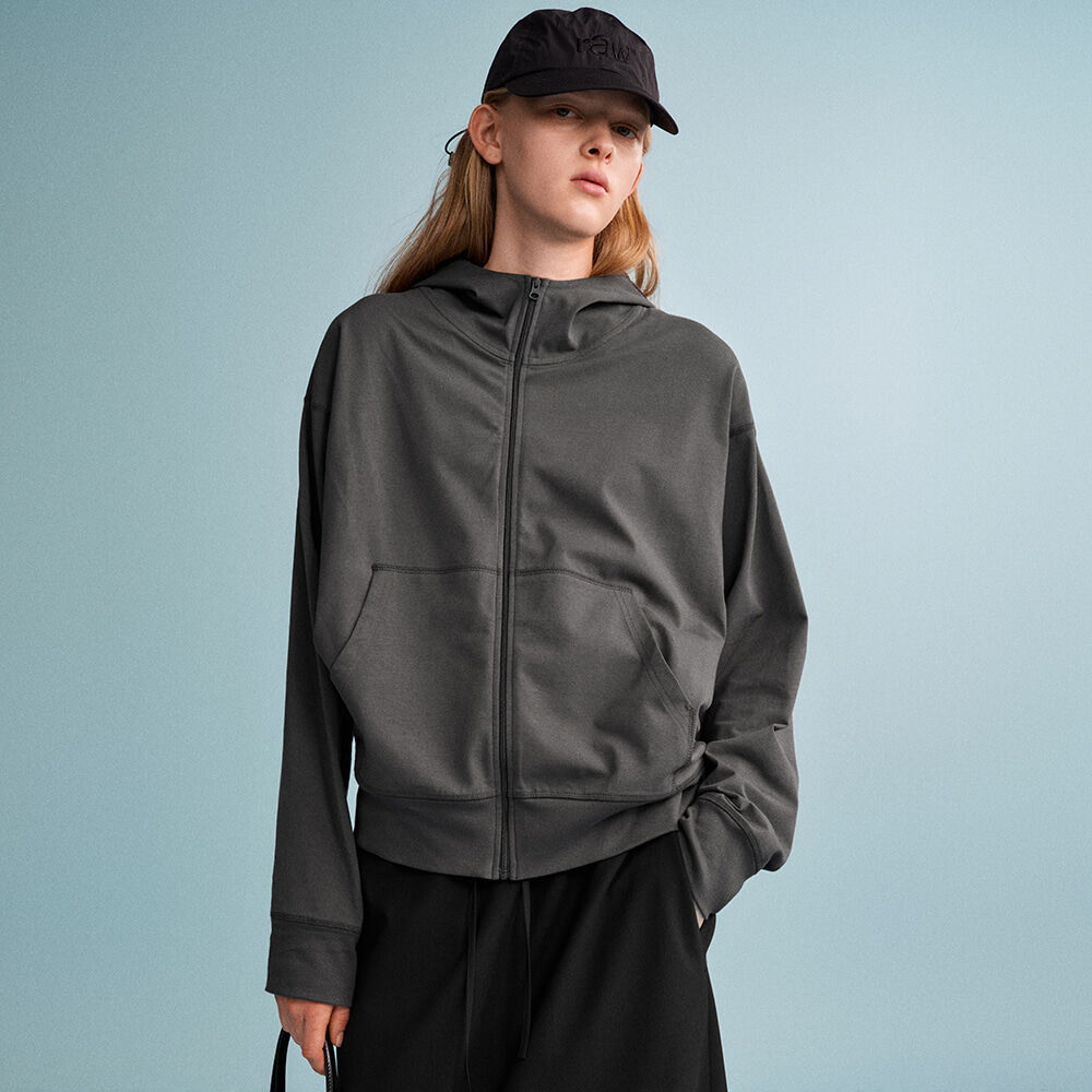 Cotton Light Hoodie Zipup
