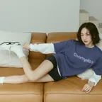 [금새록 PICK] 여성 T 트레이너 스니커즈 Cream