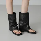 델리오 스퀘어 부츠 샌들 (3cm)