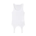 SLUB JERSEY SLEEVELESS TOP_ IVORY