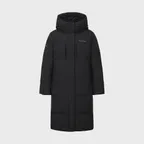 여성 레스터G 구스다운 롱패딩 (Mg.Black)