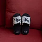 코튼 패치워크 룸슈즈 (포니 도트 M/L 2sizes)