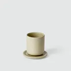 CUP & SAUCER (BEIGE)