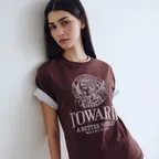 Toward T-shirt Brown