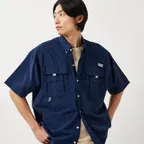 [본사직영]컬럼비아 공용 PFG 바하마 II 반팔 셔츠 네이비 (C72FM7047466)