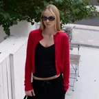Double Pocket Cardigan [Rose Red]