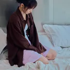 [29CM 선발매] 코토니 파자마 세트_Half Pants (브라운,핑크)