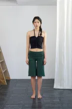 에브리데이 카프리 레깅 팬츠_Green Lake
