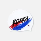 코리아 에디션 실리콘 스윔 캡 화이트 (B6SUASC124WHT)