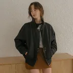 2way double collar jumper [TIFA06JP03]_Navy