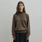 ROLL TURTLENECK T SHIRTS_BROWN