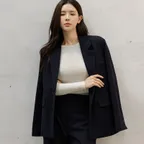 벨에포크 울터치 스트라이프 자켓_F6F735JK