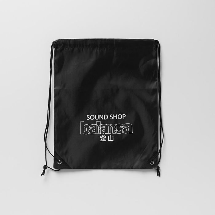 BALANSA GYM SACK 29CM large-drawstring-backpack-gym-sack-bag-foldable-cinch-bag-sport-travel