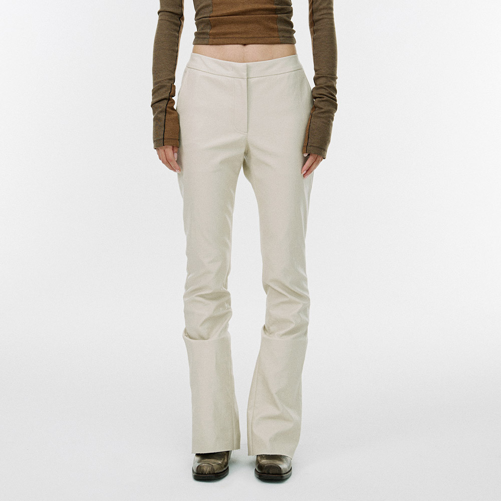 SLIT LACE UP KNIT PANTS (ivory) - 감도 깊은 취향 셀렉트샵 29CM