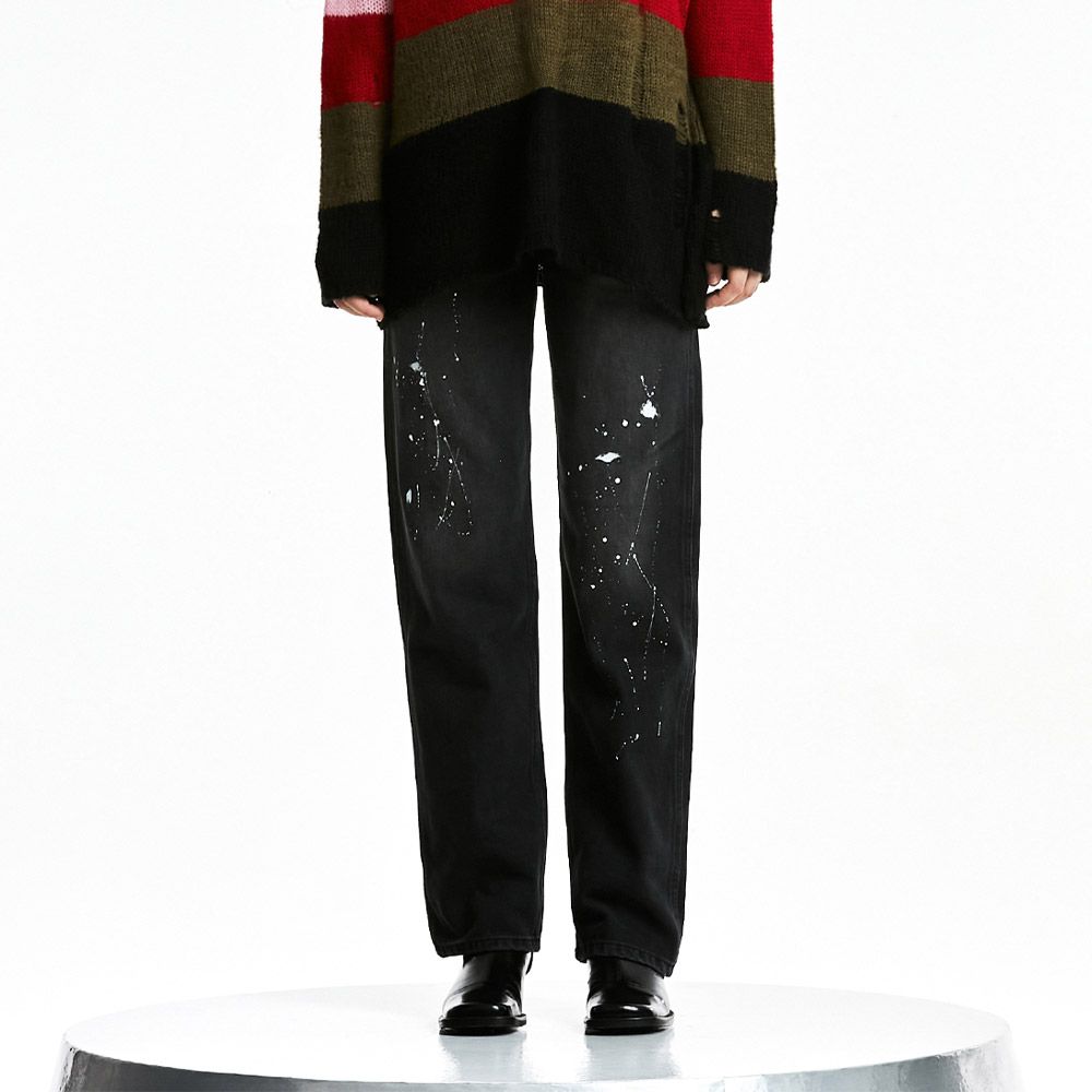 PAINT DROP JEANS (BLACK) 감도 깊은 취향 셀렉트샵 29CM